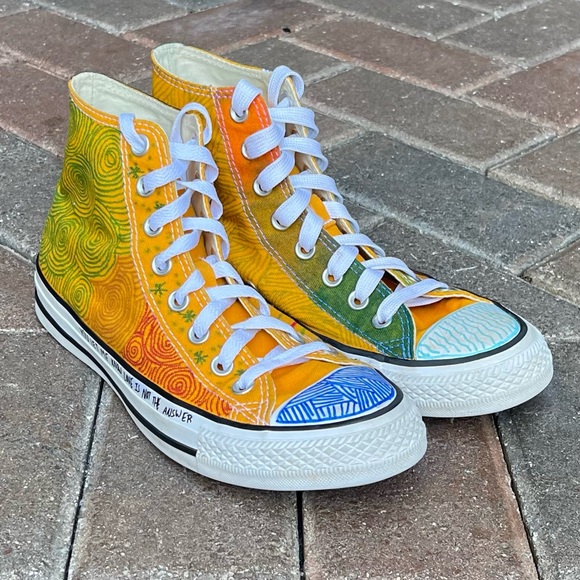 Converse Shoes - Chuck Taylor All Stars Hand-Painted High Tops